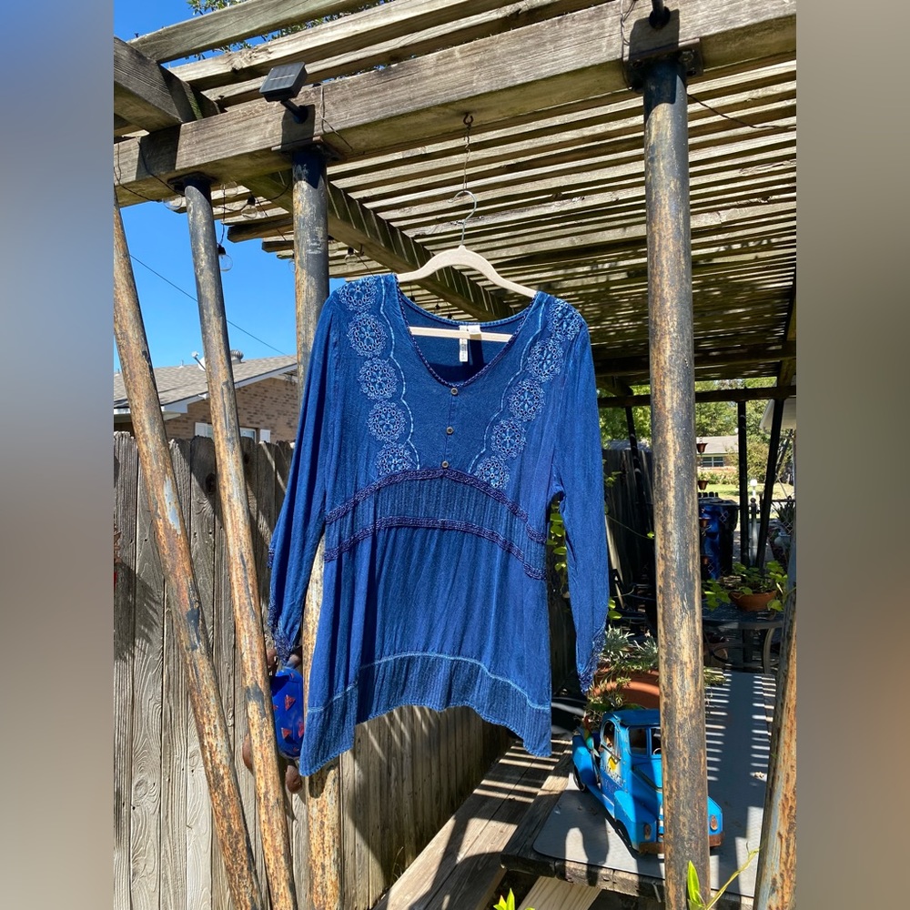 Women’s Denim Top, Like New, Size1X🦋